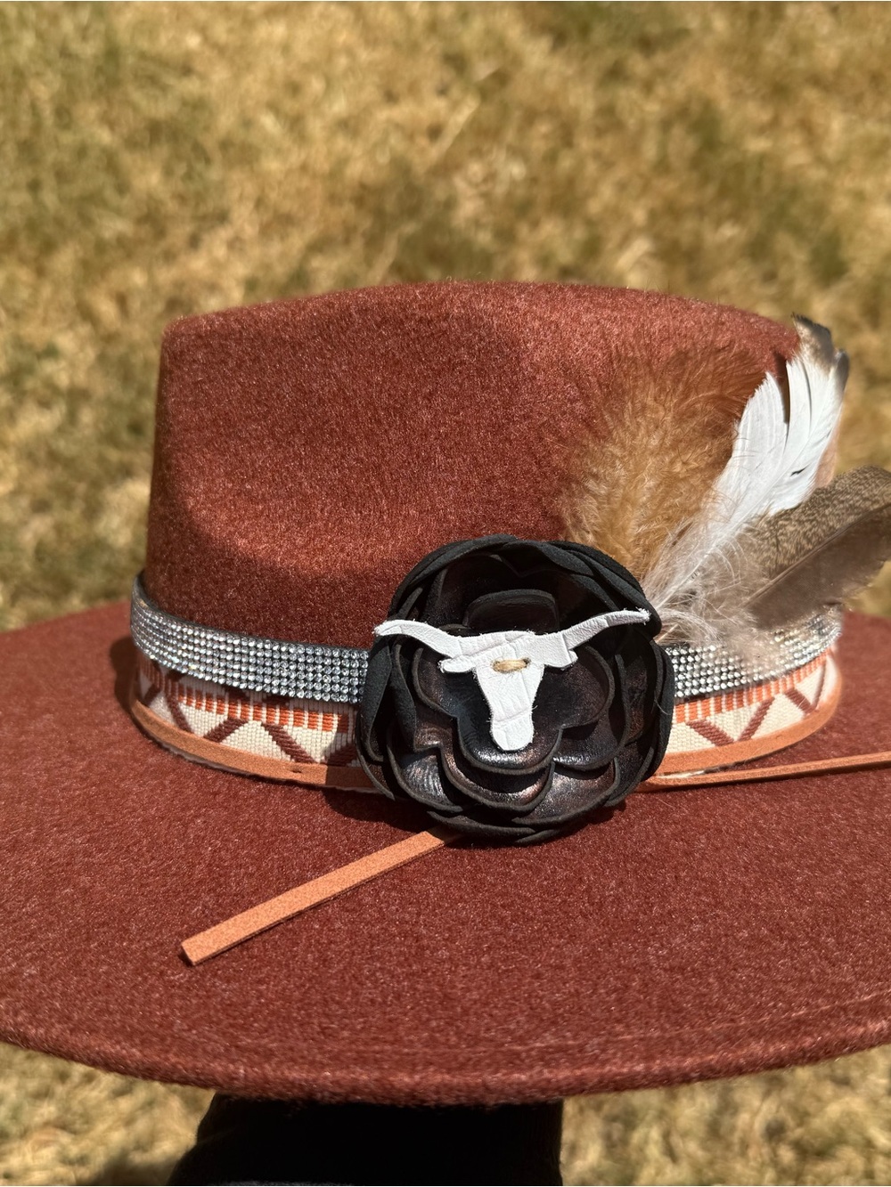 Texas Longhorn Inspired Hat